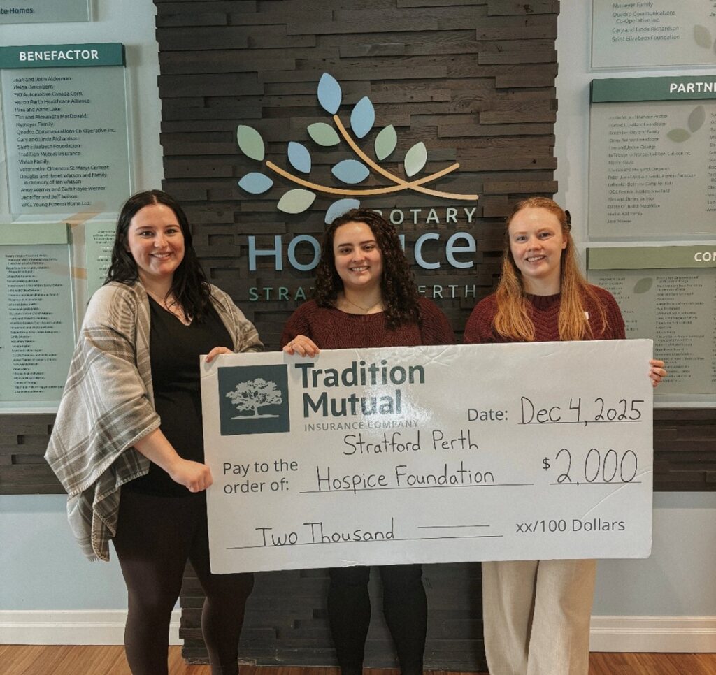 Stephanie and Natalia’s day at Rotary Hospice